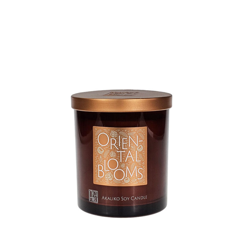Amber Fest Candle - Oriental Blooms