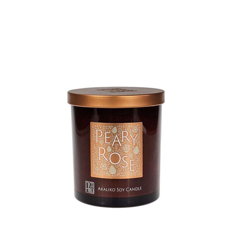 Amber Fest Candle - Peary Rose